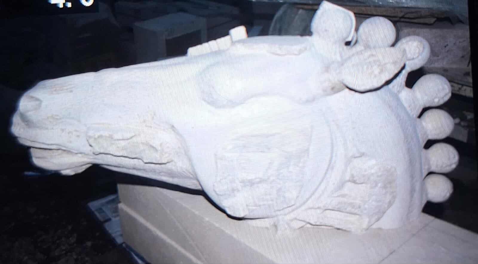 Horse Head — white dolomite