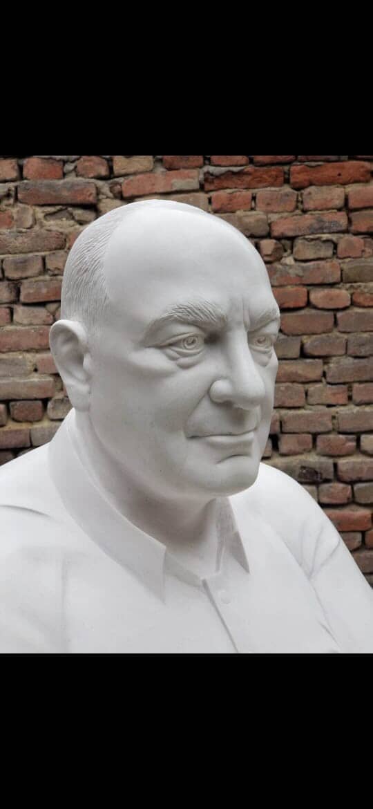 Marble portrait commission — Irakli Athoneli